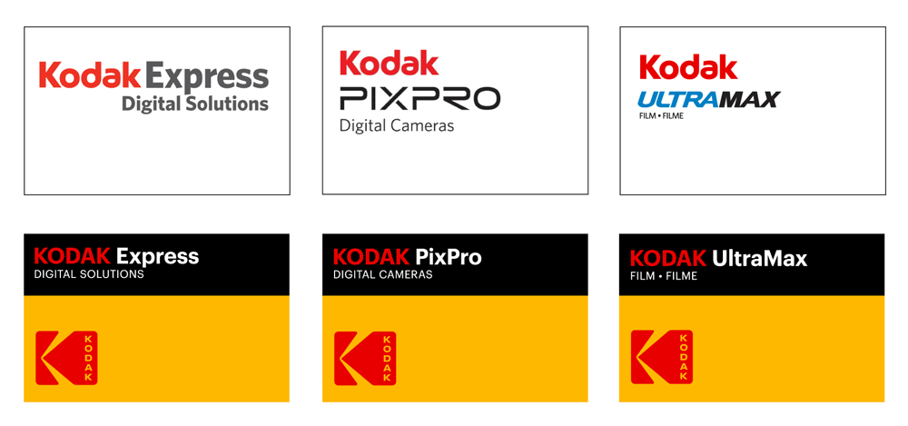 New Logo and Identity for Kodak by Work-Order