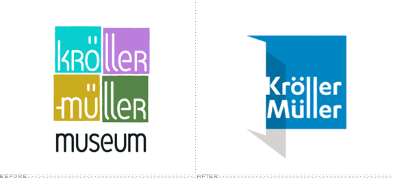 Kröller-Müller Logo, Before and After