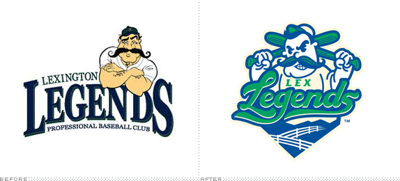 Lex Legends Logo, Before and After