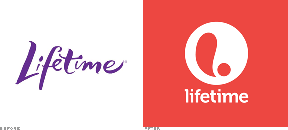 Lifetime Logo, Before and After