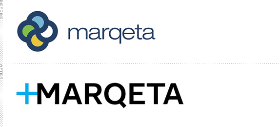 Marqeta Logo, Before and After