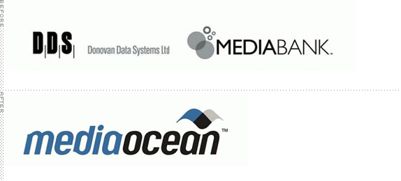 MediaOcean Logo, Before and After