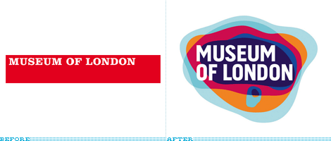 Museum of London Logo, Before and After