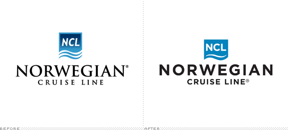 NCL Logo, Before and After