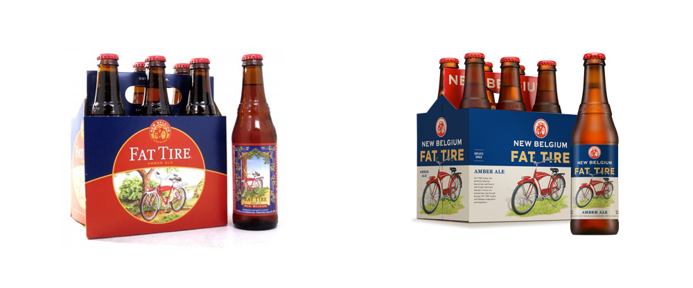 New Packaging for New Belgium by Hatch Design