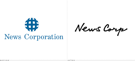 NewsCorp Logo, Before and After