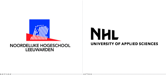 NHL University, Before and After Logo