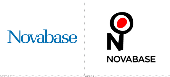 Novabase Logo, Before and After