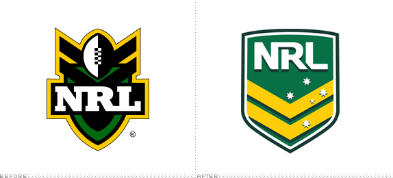NRL Logo, Before and After