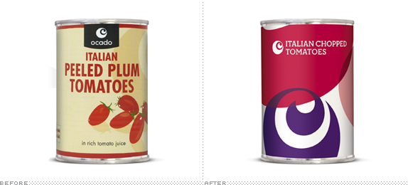Ocado Packaging, Before and After