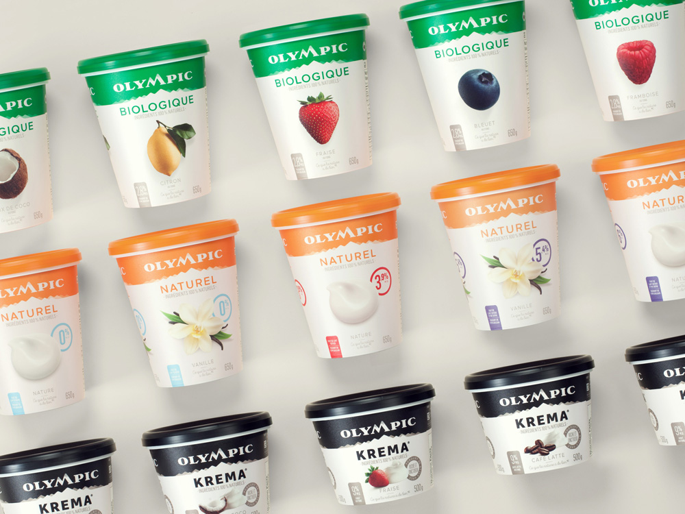 New Logo and Packaging for Olympic Dairy by lg2