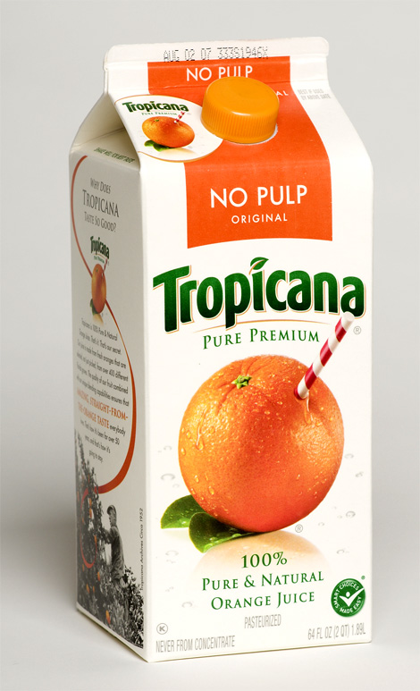 Tropicana Packaging Old