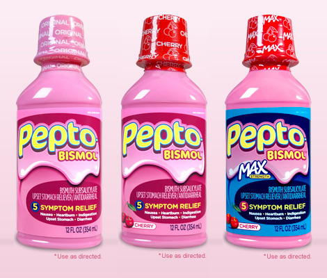 Pepto-Bismol New Bottles