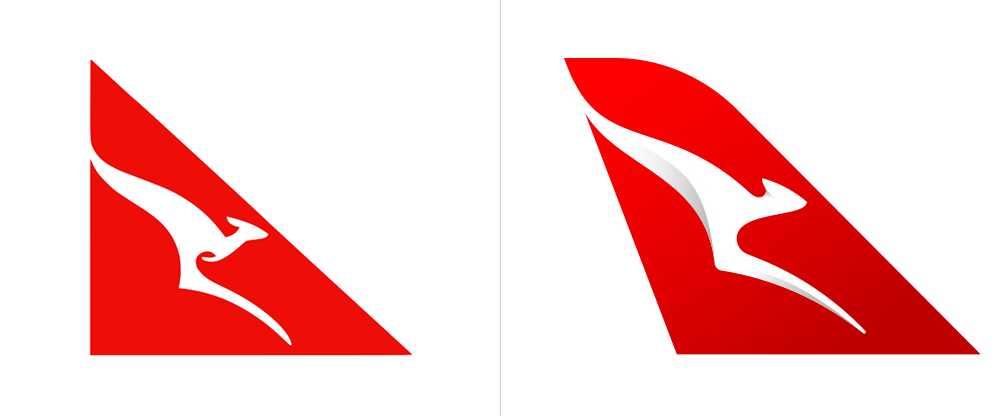 New Logo, Identity, and Livery for Qantas by Houston Group