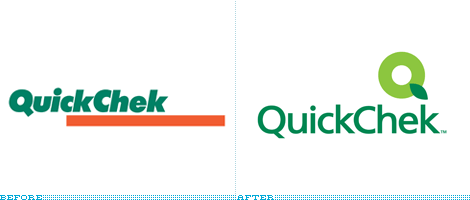 Quick Chek Logo, Before and After