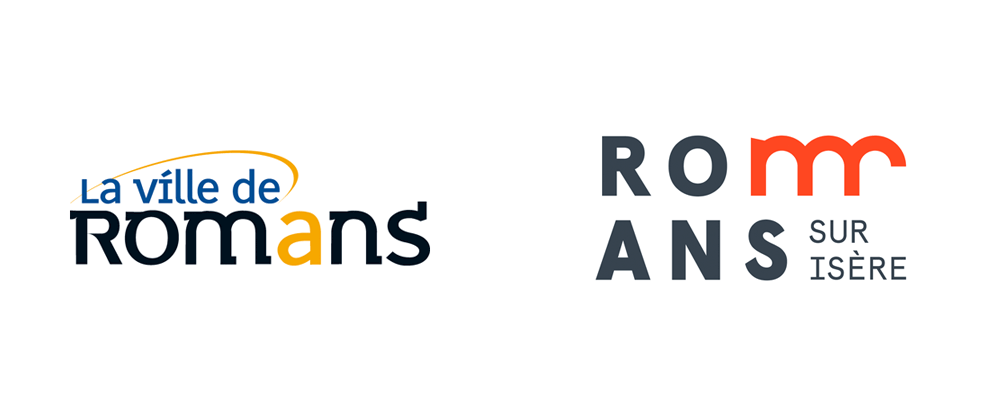 New Logo and Identity for Romans-sur-Isère by Graphéine