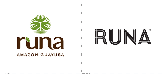 Runa Logo, Before and After