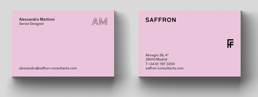 New Logo and Identity by and for Saffron