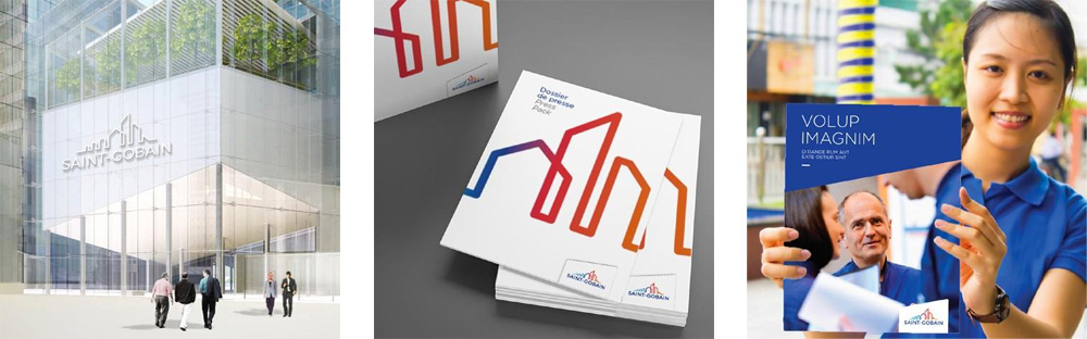 New Logo and Identity for Saint-Gobain by Terre de Sienne