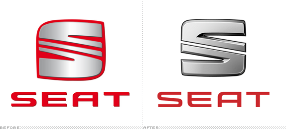 SEAT Logo, Before and After