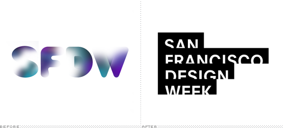 SFDW Logo, Before and After