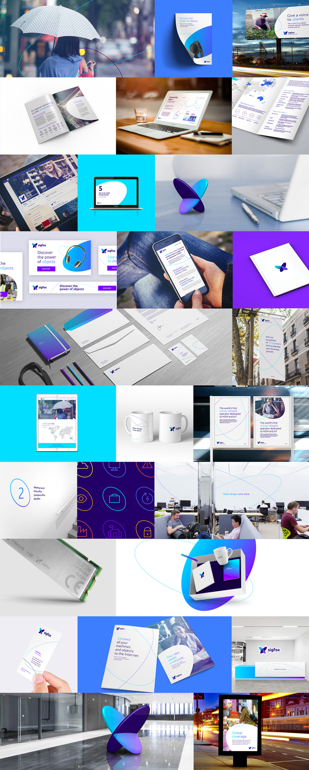 New Logo and Identity for Sigfox by Interbrand