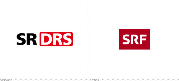 SRF Logo, Before and After