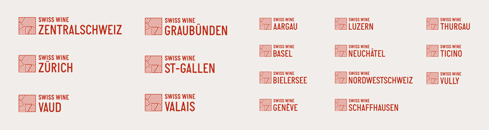 New Logo for Swiss Wine Promotion by Winkreative