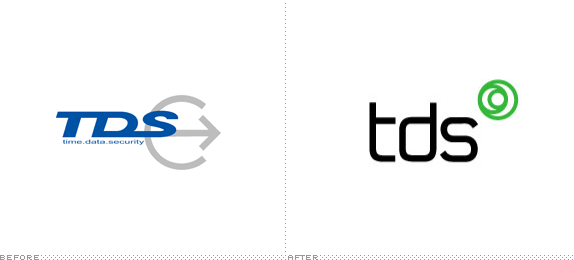 TDS Logo, Before and After