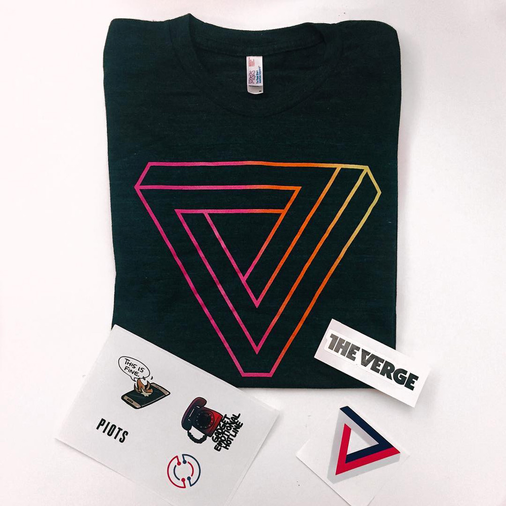 New Logo and Identity for The Verge done In-house