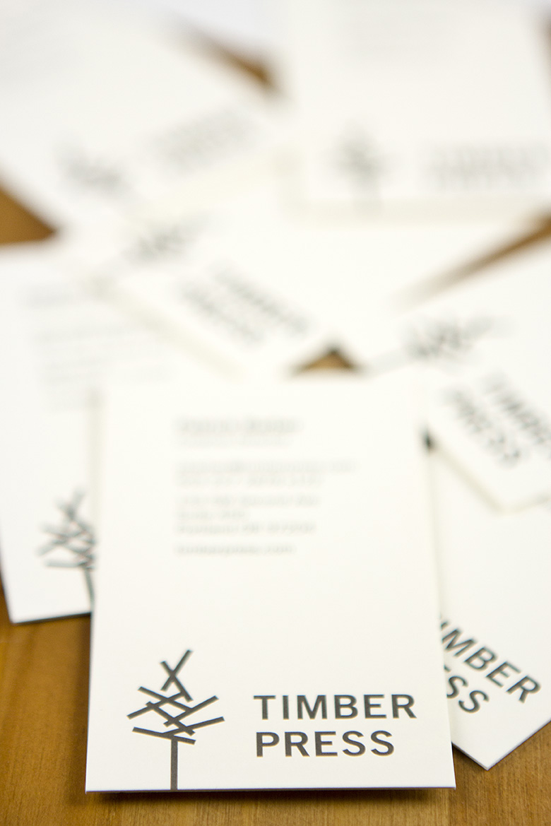 New Logo and Identity for Timber Press by Studio Jelly and Fredrik Averin