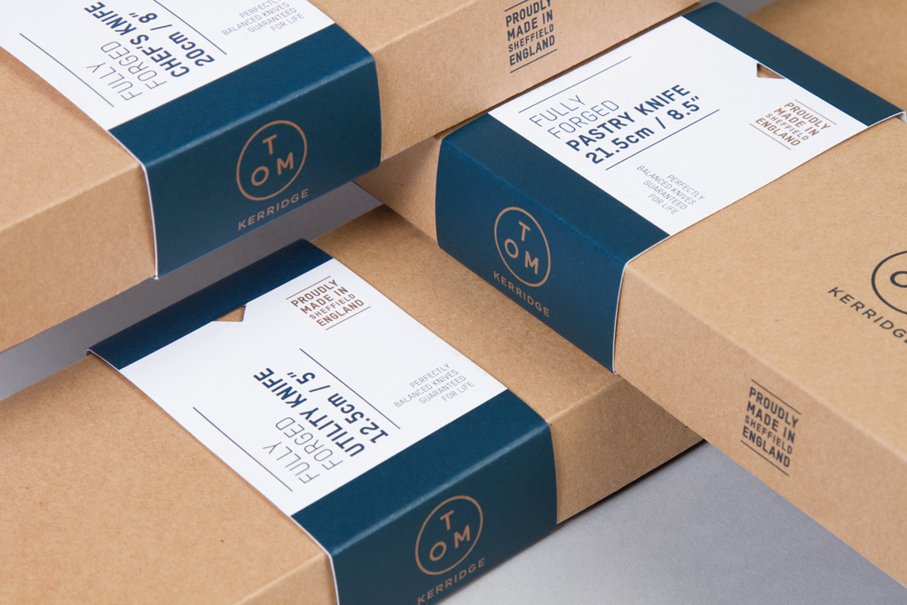 New Logo and Packaging for Tom Kerridge by The Clearing