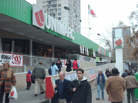 Unimarc Store Exterior, Old