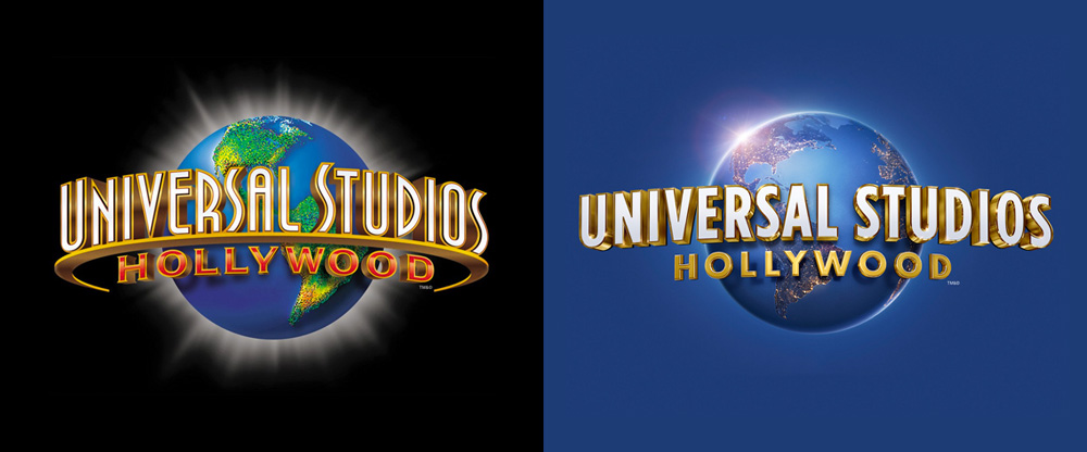 New Logo for Universal Studios Hollywood by Struck