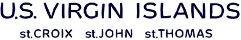 U.S. Virgin Islands Logo, Type