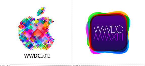 WWDC Logo, Before and After