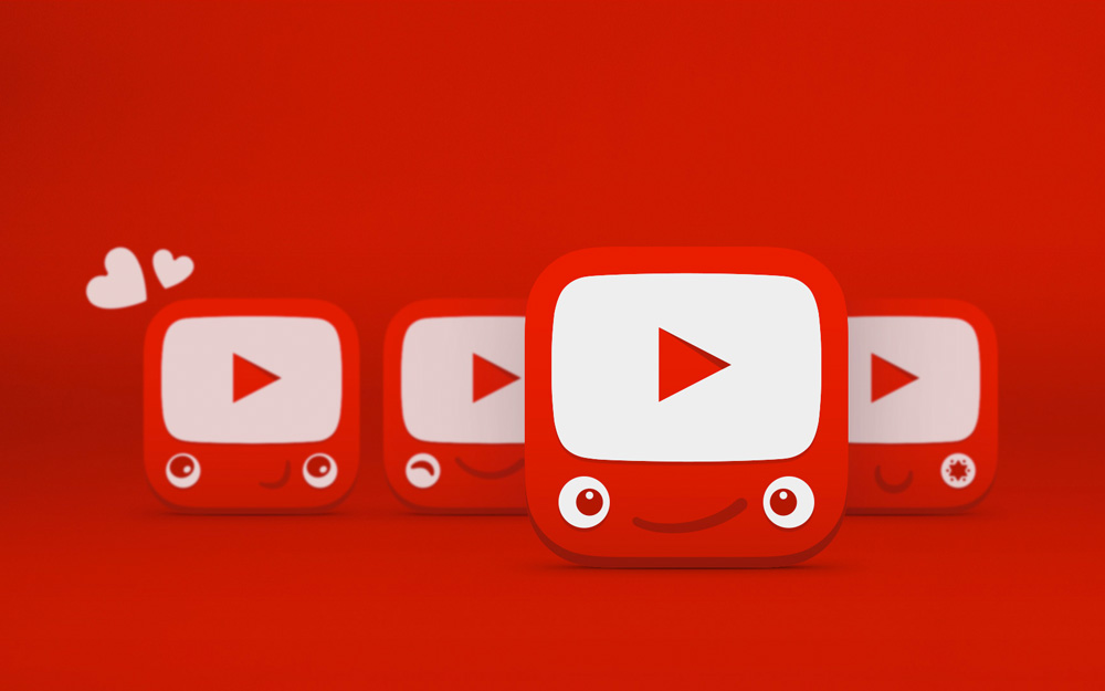 New Logo and Identity for YouTube Kids by Hello Monday
