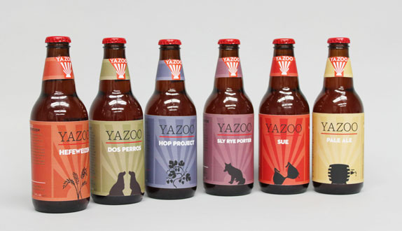 Yazoo Beer Packaging by Holly Taylor