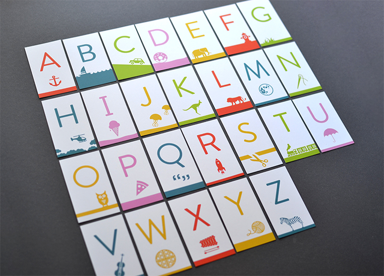 Illustrated Alphabet Matching Game