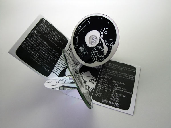 Big sacry monster cd packaging design by mister Miller Chip