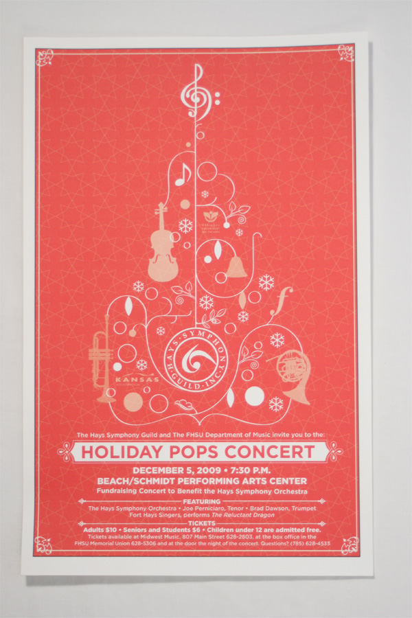 Holiday Pops Concert Poster