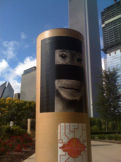 Chicago International Poster Biennial in Daley Bicentennial Park