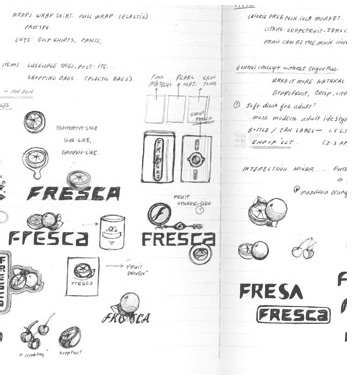 D&P Fresca Sketch