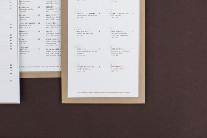 Branch Line Menu by Heart Creative Agency and Sean O'Connor