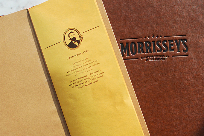 Morrissey's Menu by Might & Main