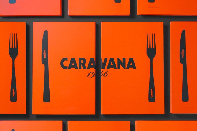 Caravana Menu by IS Creative Studio