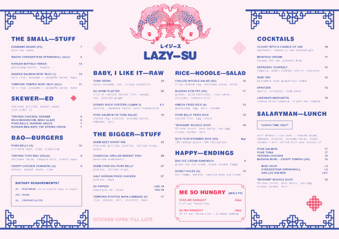 Lazy-Su Menu by Br&works