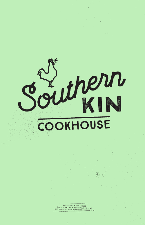 Southern Kin Food Menus by Stebbings Partners