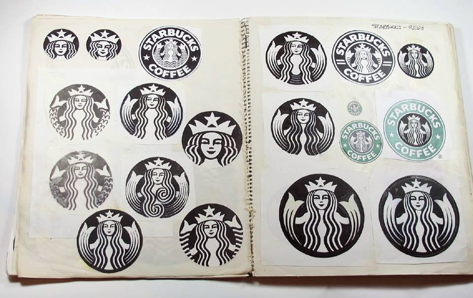 Starbucks Logo Sketches