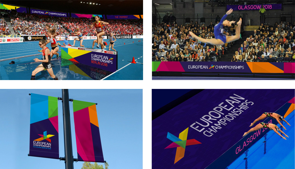 New Logo and Identity for European Championships by Designwerk